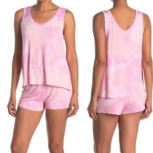 Betsey Johnson Tank and Shorts Pajama Set SZ MED
